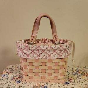 Longaberger 1996 Horizon of Hope Small Tote